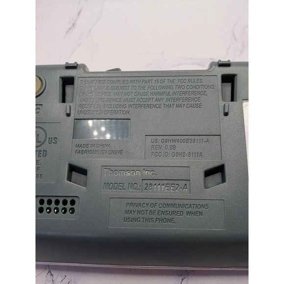 GE 6.0 Digital DECT Cordless Handset Replacement With Base-28112EE2-A - Picture 13 of 15